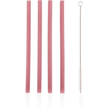 Zopa Silicone Straw pai din silicon + perie de par - imagine 2